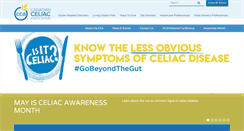 Desktop Screenshot of celiac.ca