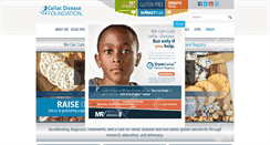 Desktop Screenshot of celiac.org